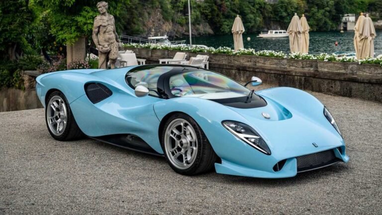 De Tomaso P72 Looks So Pretty In Production Form